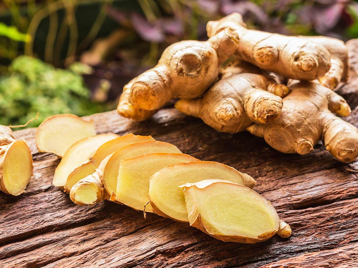 Fresh ginger root